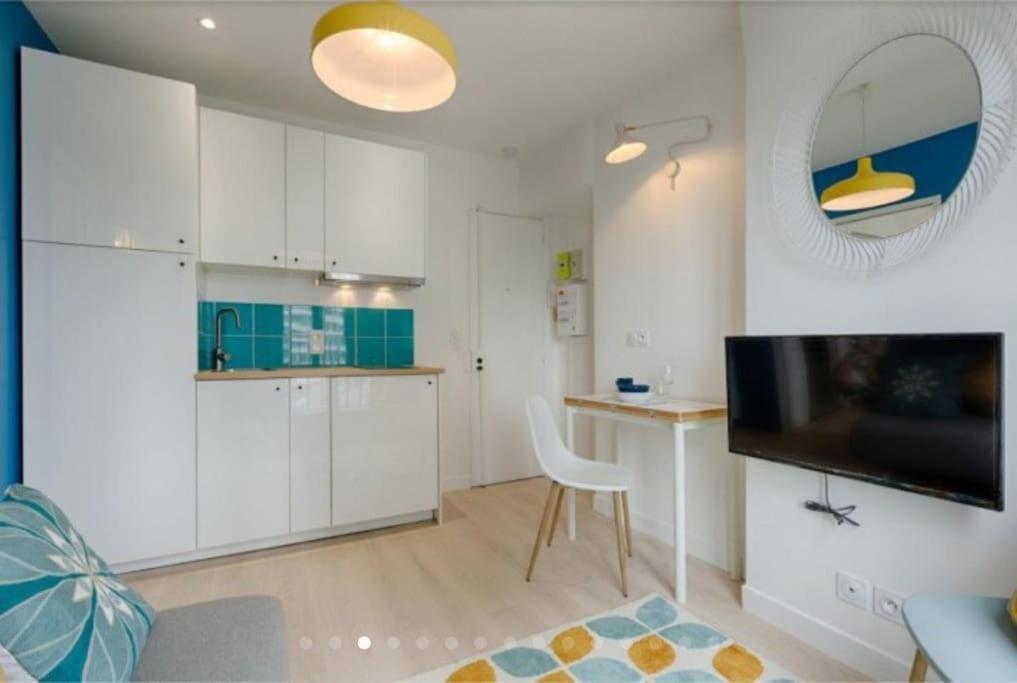 Appartement Charmant 2 Pieces Calme Et Cosy à Paris Extérieur photo